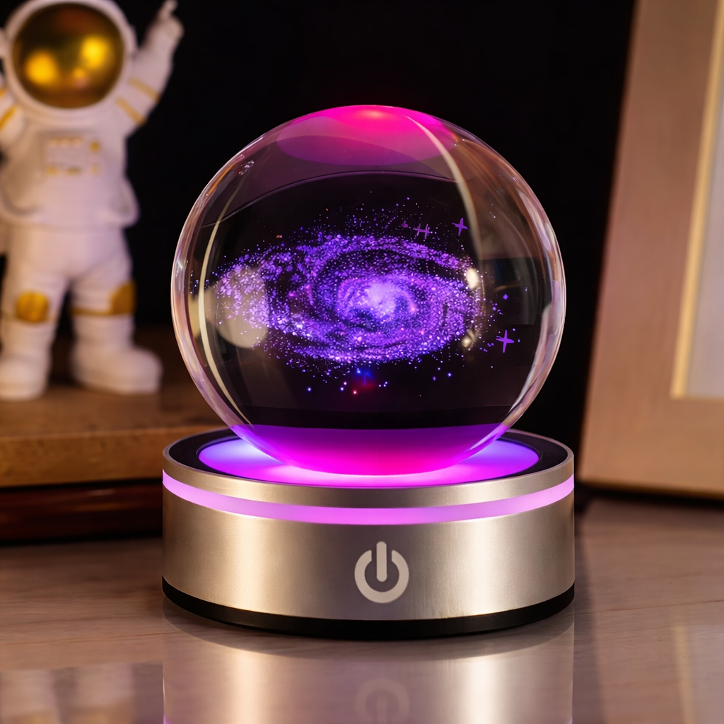 Galaxy Crystal 3D Light